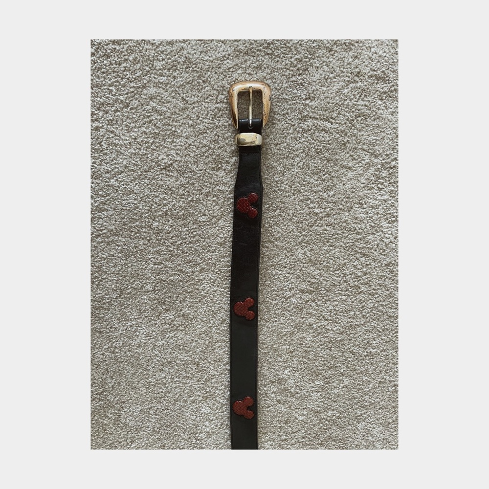 Vintage Brighton Belt - Disney Collection, 90s